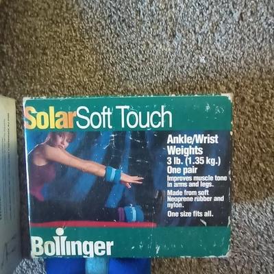 SOFT TOUCH ANKLE/HAND WEIGHTS-PULL UP BAR-OTHER TONE UP ITEMS