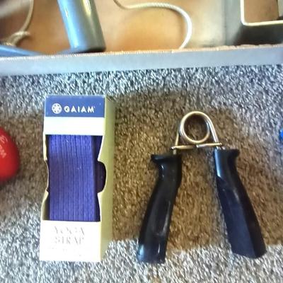 SOFT TOUCH ANKLE/HAND WEIGHTS-PULL UP BAR-OTHER TONE UP ITEMS