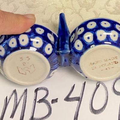 Polish Hand painted salt And Pepper