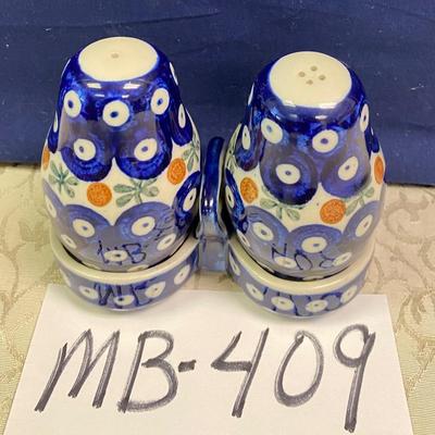 Polish Hand painted salt And Pepper