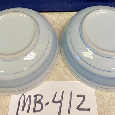 2 Japanese Ceral Bowls Unbranded