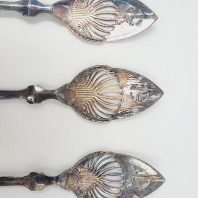 FRENCH MAN ABSINTHE DESIGNER SPOON SET OF 3