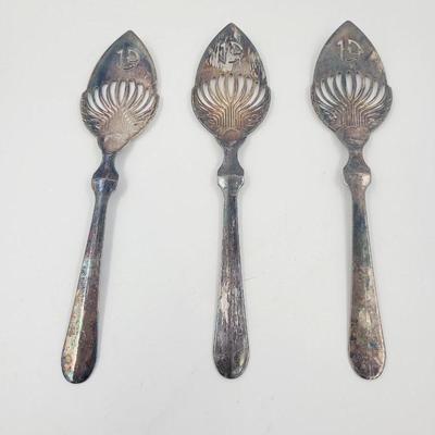 FRENCH MAN ABSINTHE DESIGNER SPOON SET OF 3