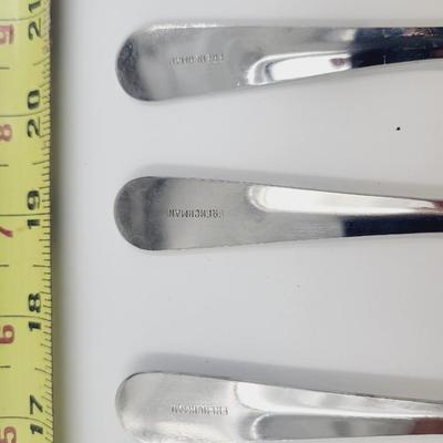 FRENCH MAN ABSINTHE STAR PATTERN SPOON SET OF 3