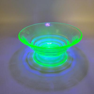 VINTAGE URANIUM GREEN GLASS