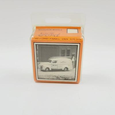 VINTAGE MAGNUSON MODEL 40 FORD PANEL VAN MINIATURE
