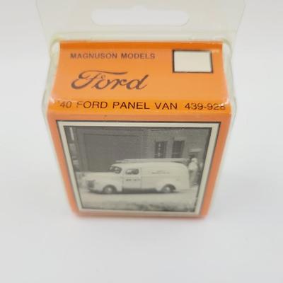 VINTAGE MAGNUSON MODEL 40 FORD PANEL VAN MINIATURE