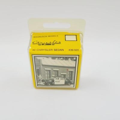 VINTAGE MAGNUSON MODELS 40 CHRYSLER SEDAN MINIATURE MODEL