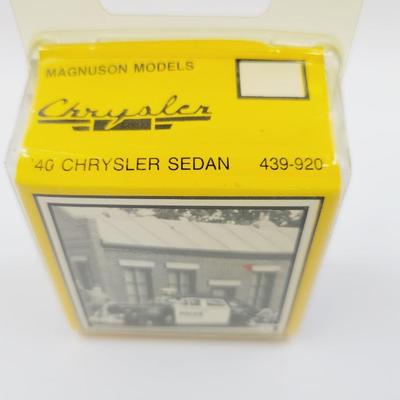 VINTAGE MAGNUSON MODELS 40 CHRYSLER SEDAN MINIATURE MODEL