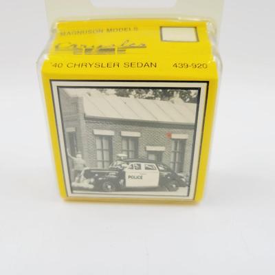 VINTAGE MAGNUSON MODELS 40 CHRYSLER SEDAN MINIATURE MODEL