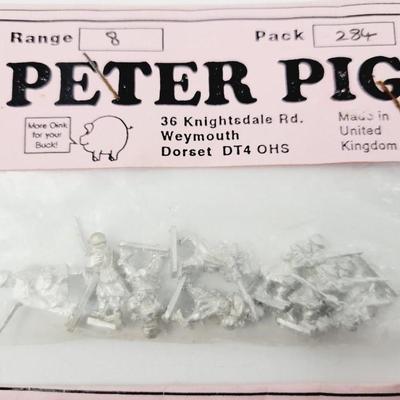 VINTAGE PETER PIG WORLD WAR MINIATURE FIGURINE SET #2