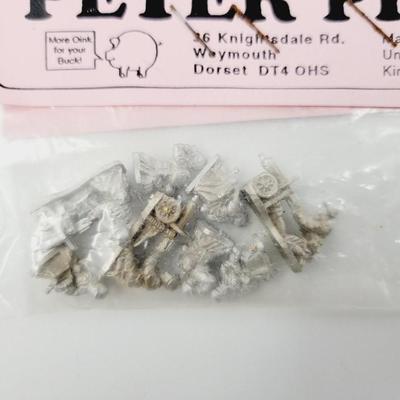 VINTAGE PETER PIG WORLD WAR MINIATURE FIGURINE SET #2