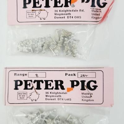 VINTAGE PETER PIG WORLD WAR MINIATURE FIGURINES #3