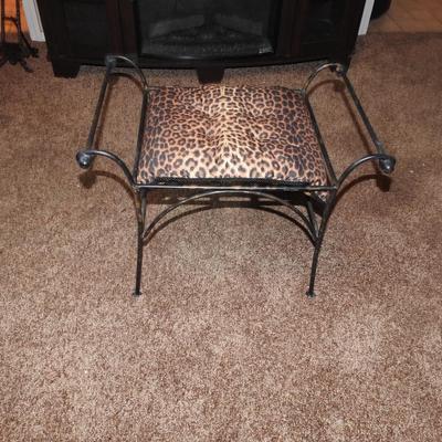Metal bench