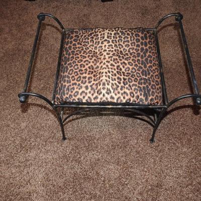 Metal bench