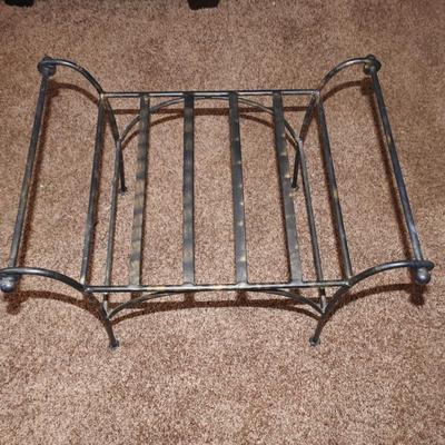 Metal bench