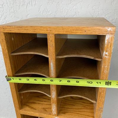 #287 Wooden Storage Cabinet