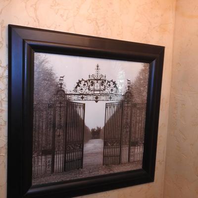 Unique framed photograph