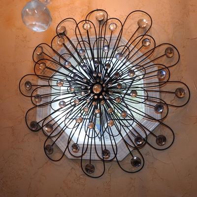 Bedazzled wall hanging
