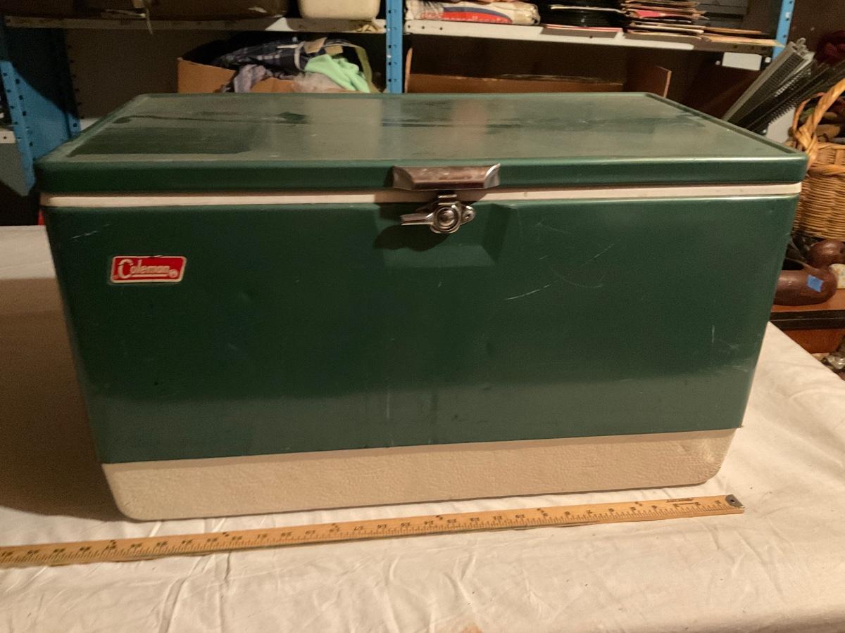 Large Vintage Coleman Cooler