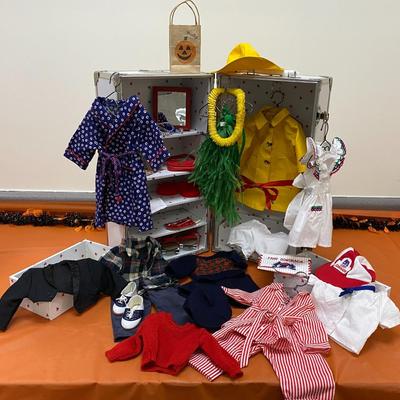 Pleasant Girl Wardrobe pieces and Travel Trunk