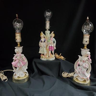 Victorian Lamps - 3 pieces