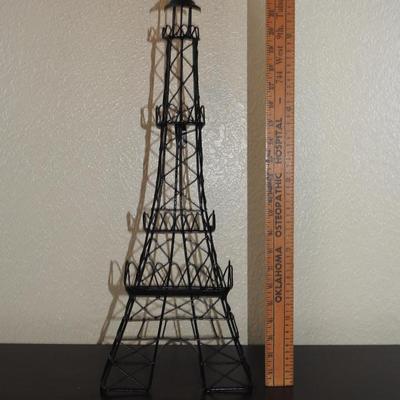 Large metal Eiffel Tower replica