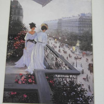 Pair of beautiful Parisian prints