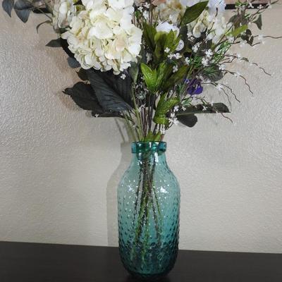 Vase floral glass