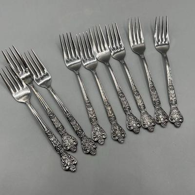 Lot of Retro Versailles Stainless Steel MSI Japan Kitchenware Forks ...