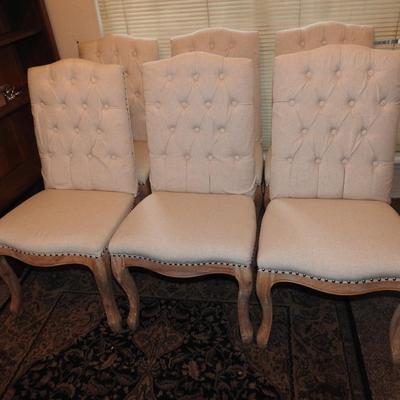 Noble house  hardwood dining chairs