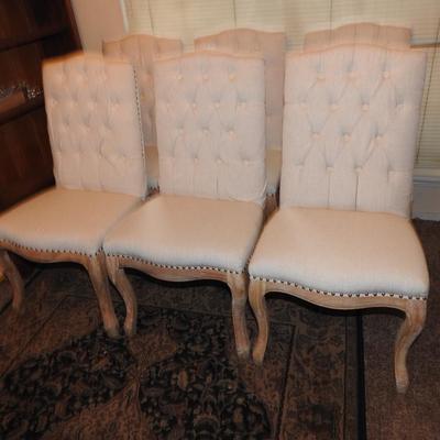 Noble house  hardwood dining chairs