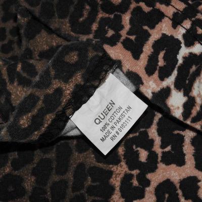 Animal print blanket