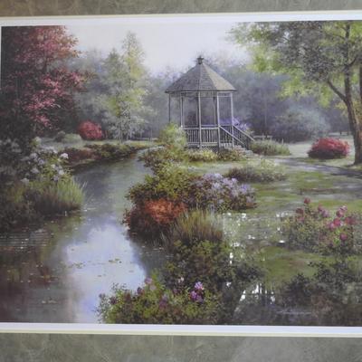 Beautiful large framed print