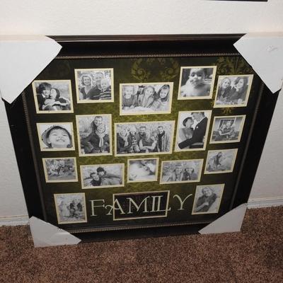 Large family picture frame
