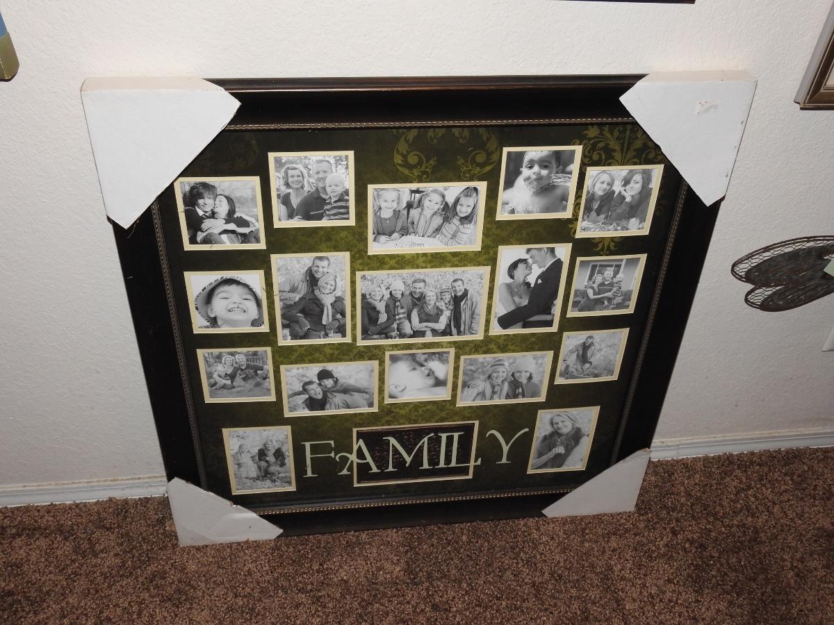 Large family picture frame