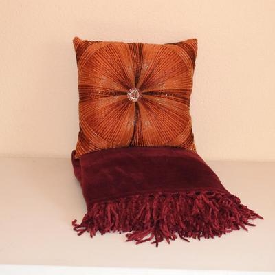 Pillow and throw