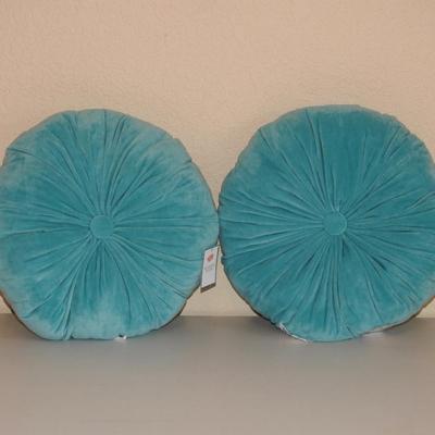 Brown throw pillows
