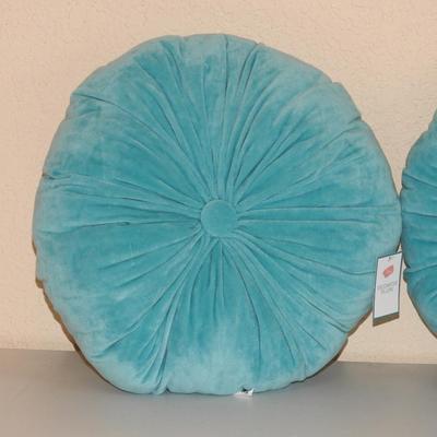 Brown throw pillows