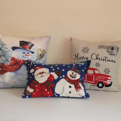Holiday pillows