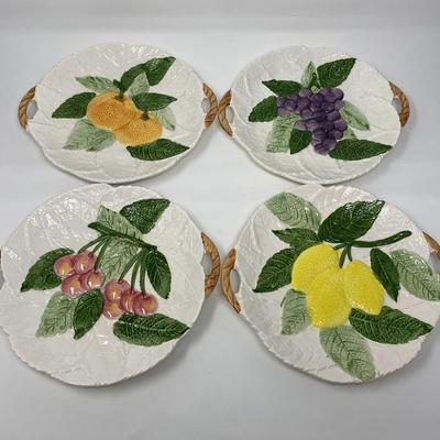 Set of Four Decorative Plates