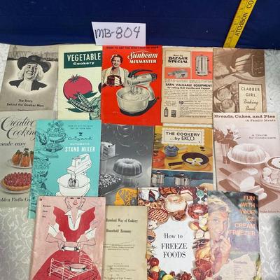 Old cookbooks