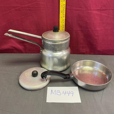 Vtg double broiler