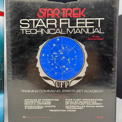 Star Trek Book 1st Edition Star Trek Star Fleet Technical Manual