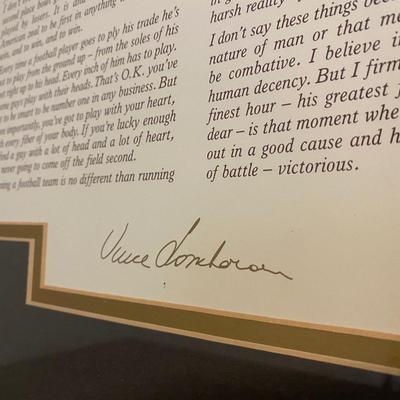 "What It Takes To Be Number One" by Vince Lombardi