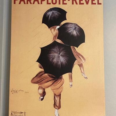 "Parapluie-Revel" Canvas Art