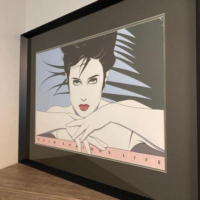 1984 Framed "Palm Springs Life" by Patrick Nagel