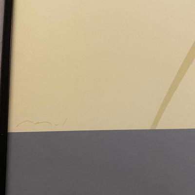 Vintage Framed Patrick Nagel Art
