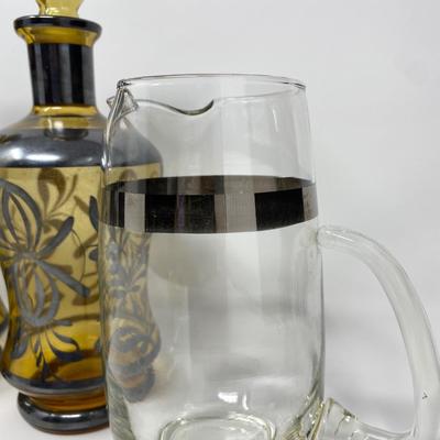 Vintage Decanters and Drinkware