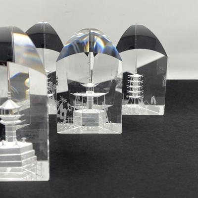 Cut Crystal Puzzle Sculpture